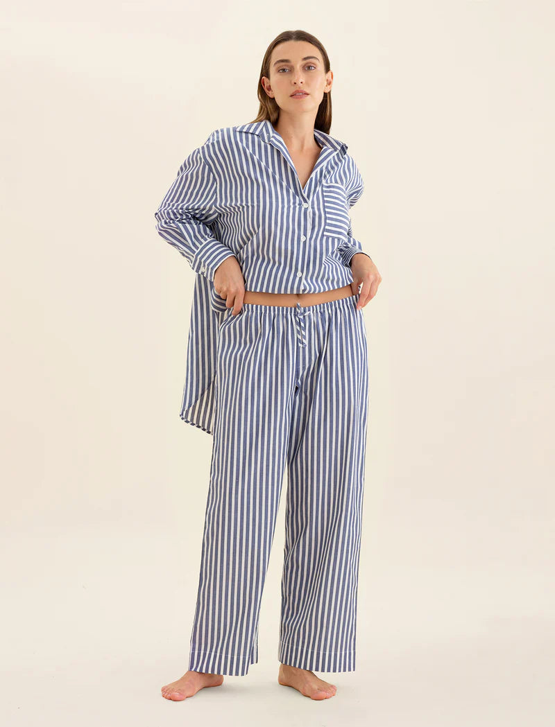 Cotton Stripe Shirting PJ