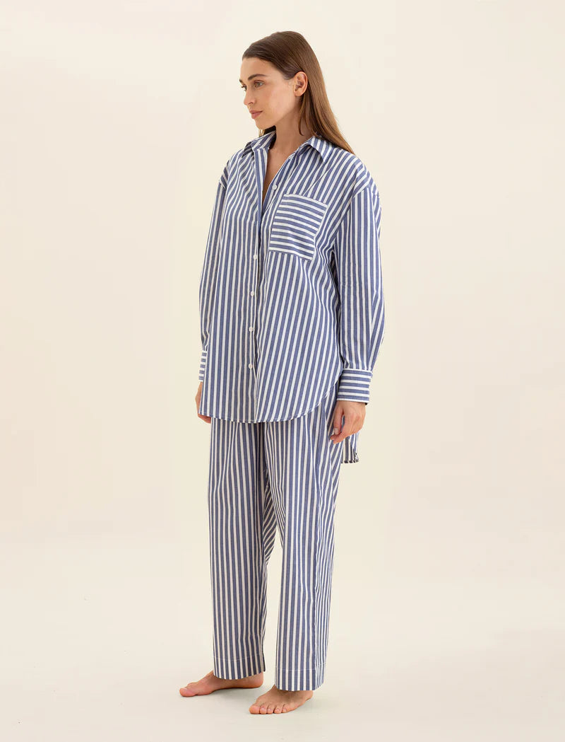 Cotton Stripe Shirting PJ