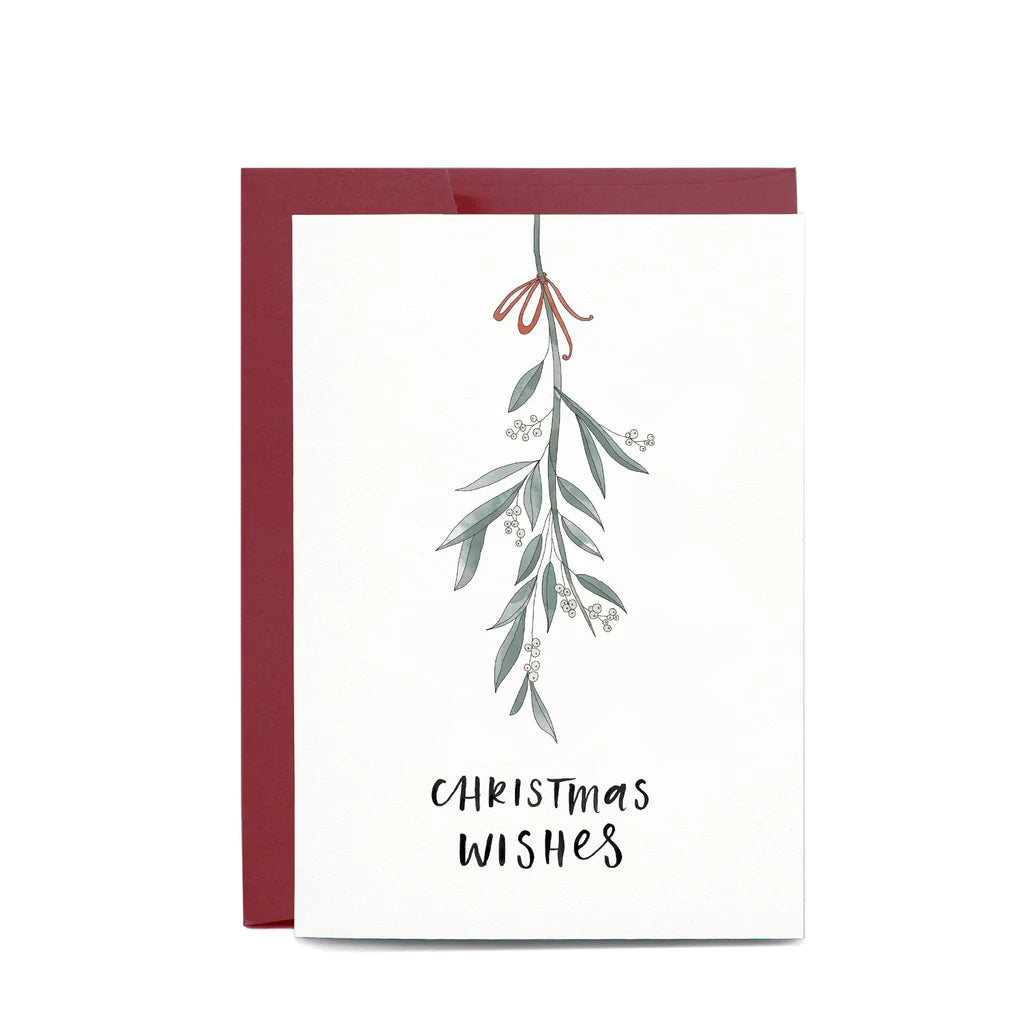 Christmas Mistletoe Card