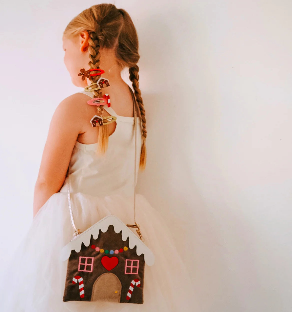 Gingerbread Hair Clips