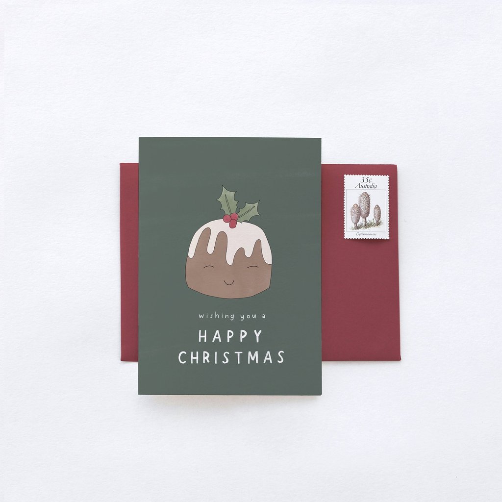 Christmas Pudding Card