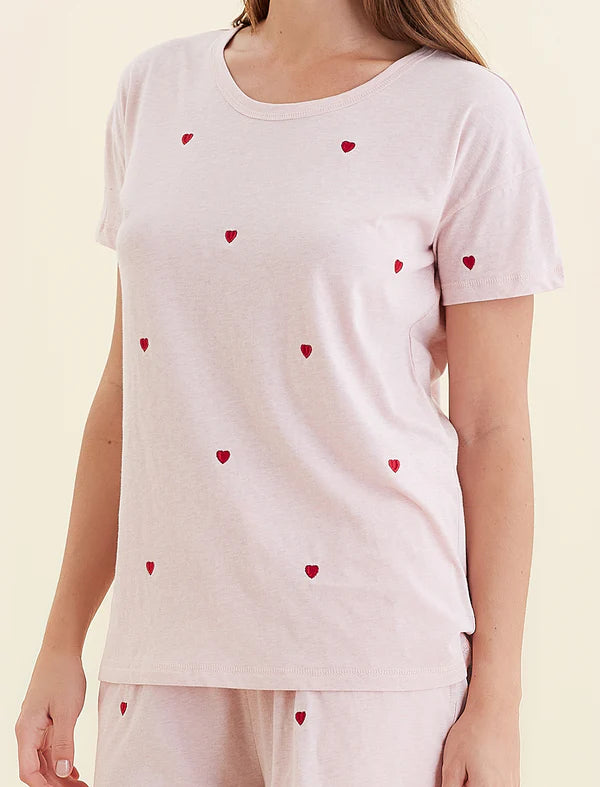 Jada Hearts Knit Tee