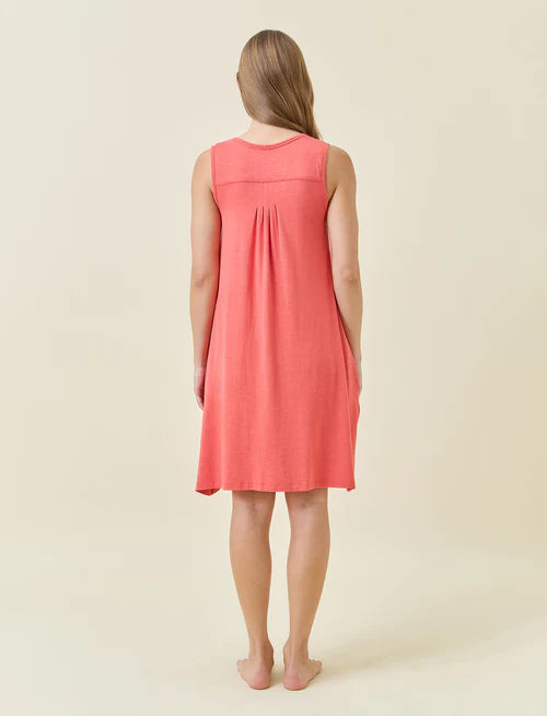 Kate Modal Soft Pleat Front Nightie