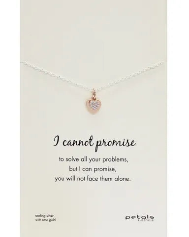 I Cannot Promise Necklace