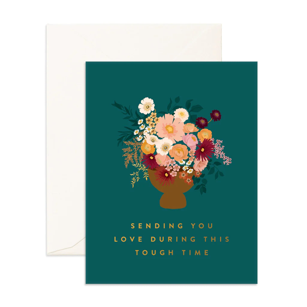 Tough Time Bouquet Card