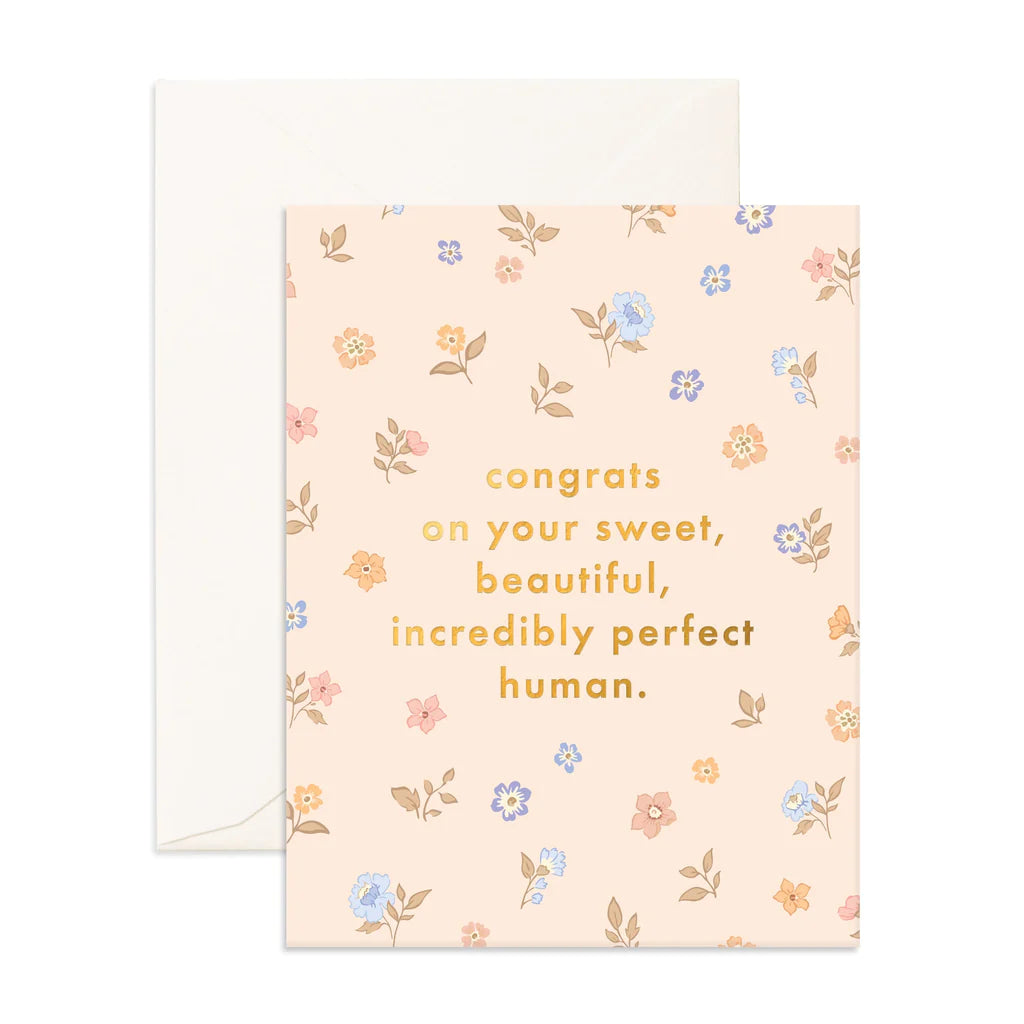 Congrats Sweet Human Card