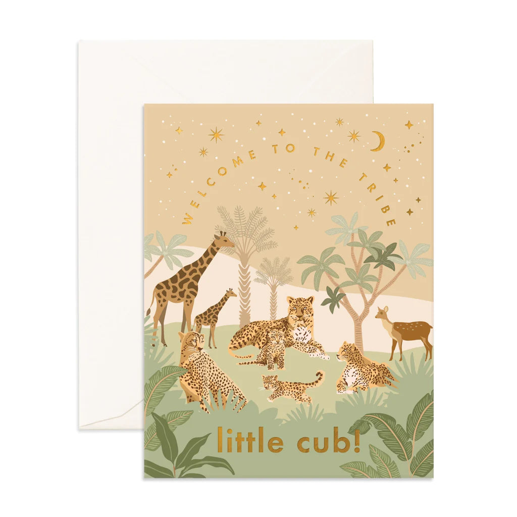 Welcome Little Cub Card