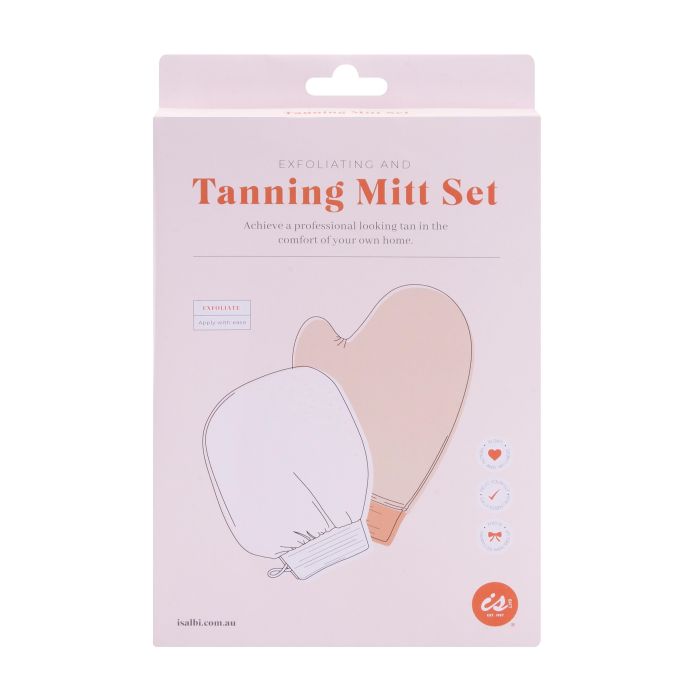 Tanning Mitt Set