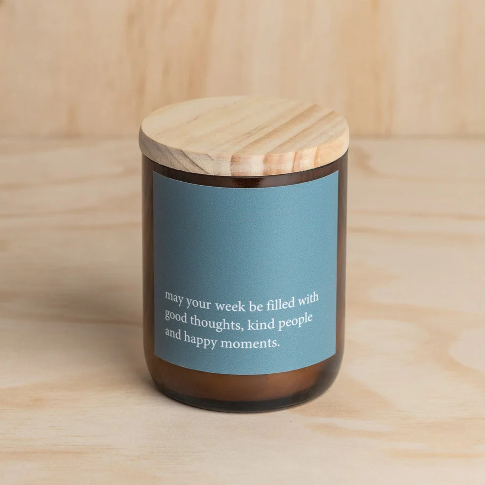 Good Kind Happy Heartfelt Quote Soy Candle