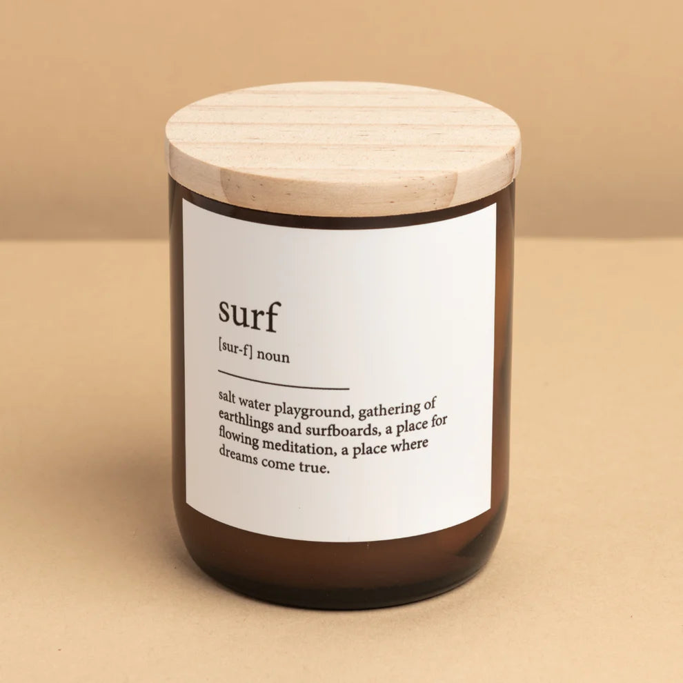 Surf-Dictionary Meaning Soy Candle