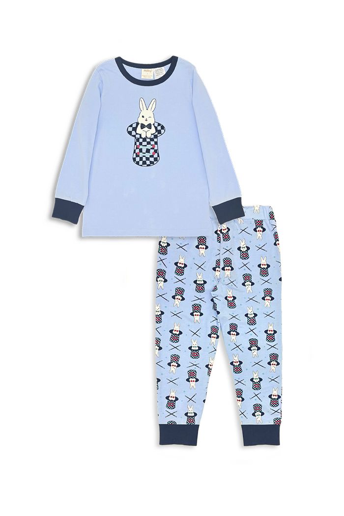 Magic Bunny Placement Print PJs