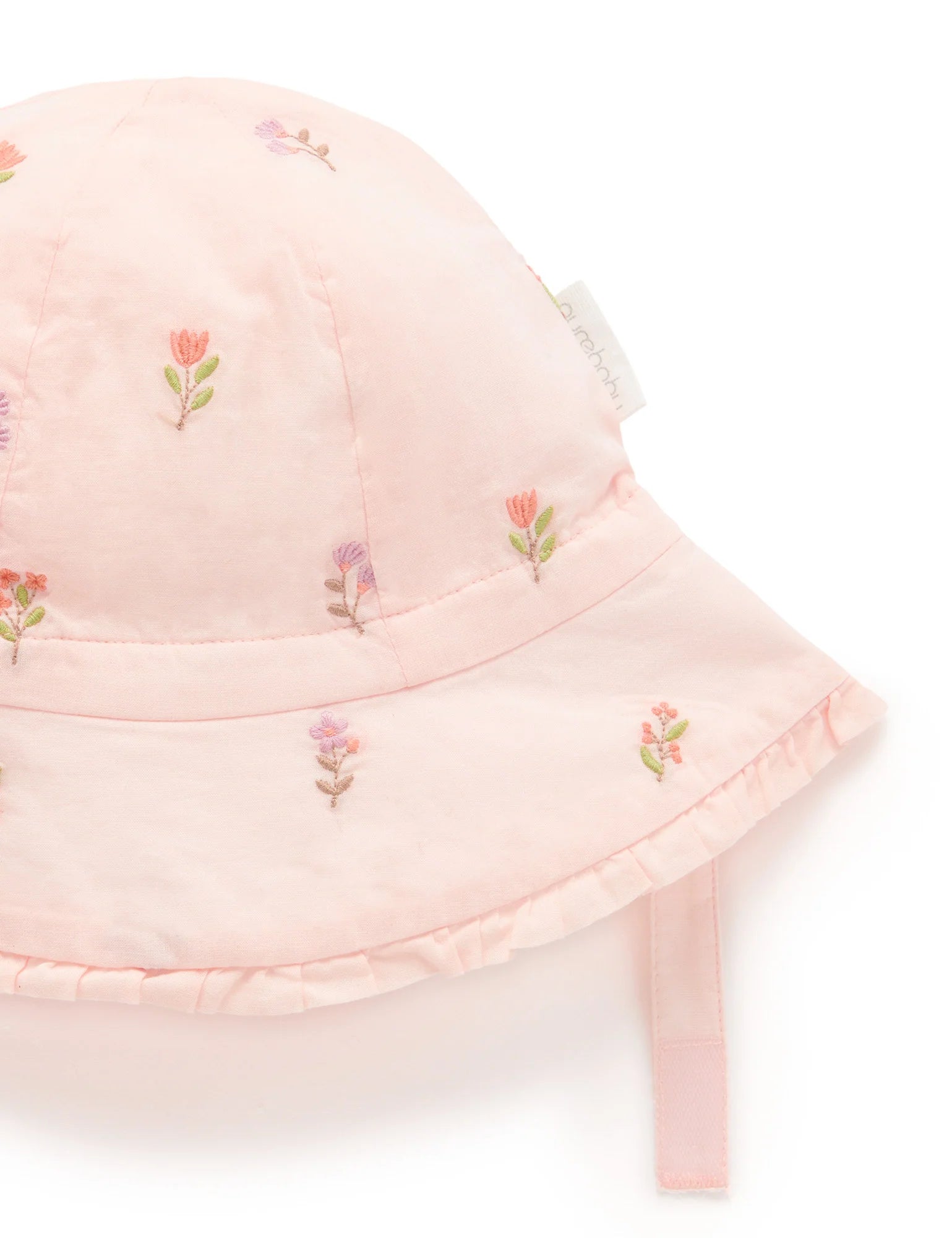 Embroidered Sun Hat