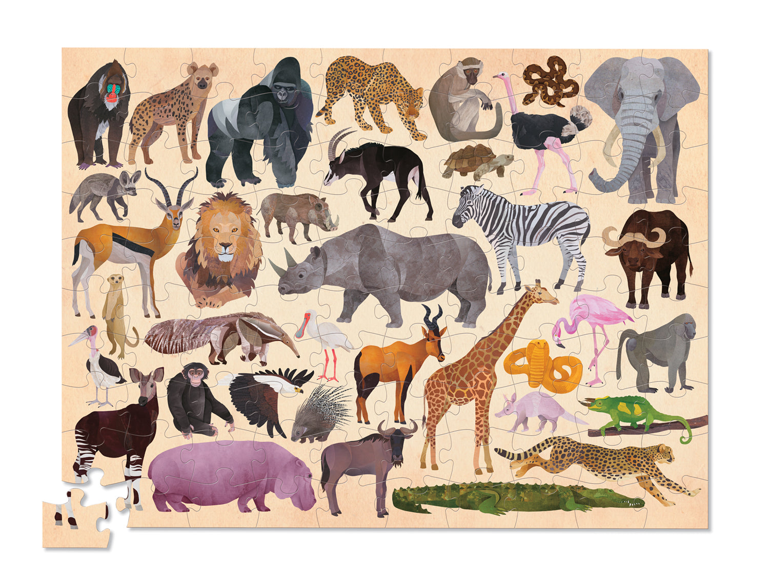 Wild Animals Puzzle