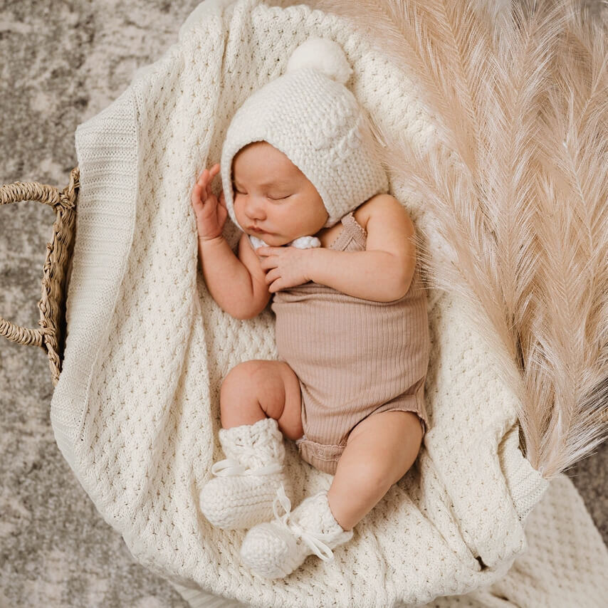 Bonnet & Booties Set