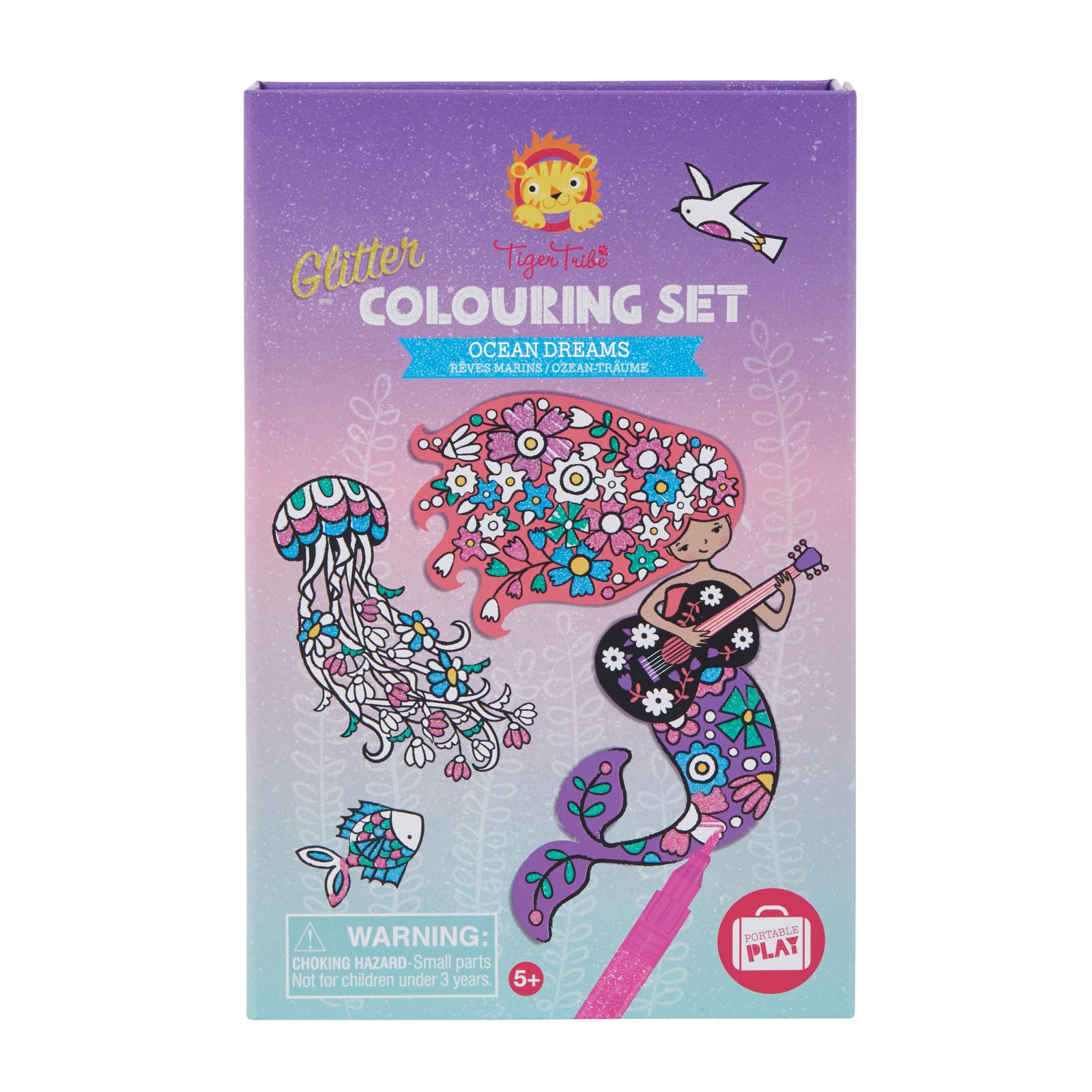 Glitter Colouring Set- Ocean Dreams