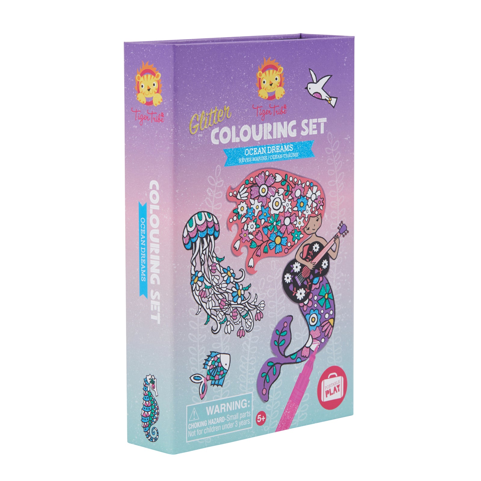 Glitter Colouring Set- Ocean Dreams