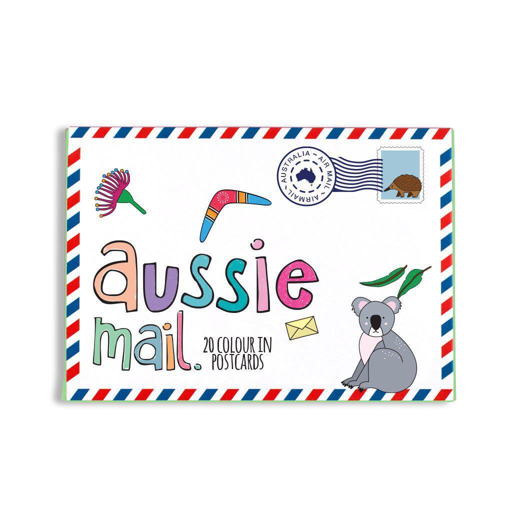 Aussie Mail Colour In Postcards