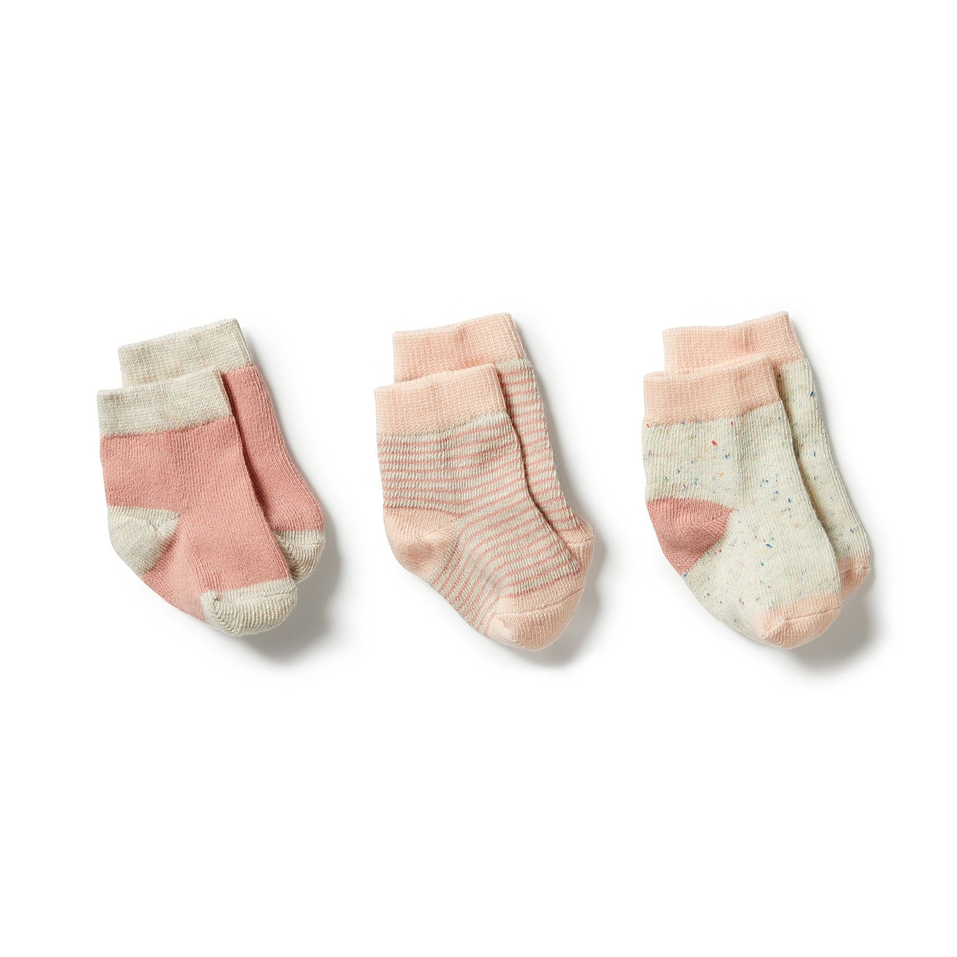 Organic 3 Pack Baby Socks