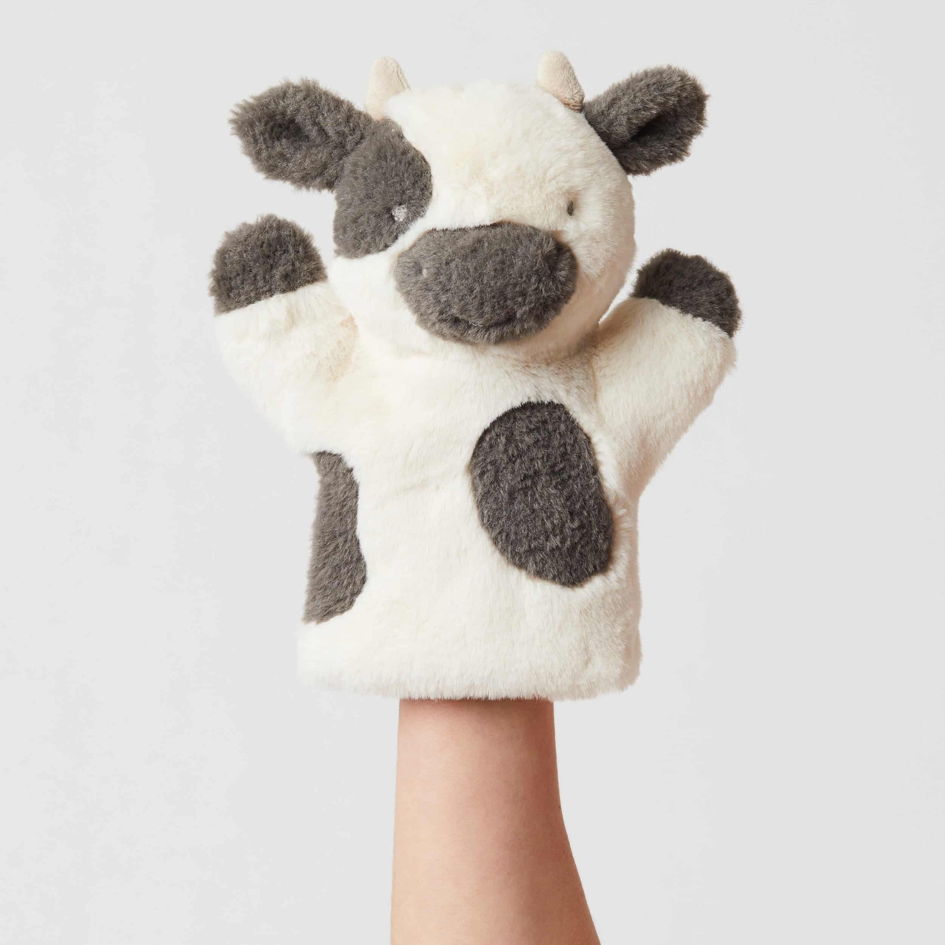 BERTIE COW HAND PUPPET