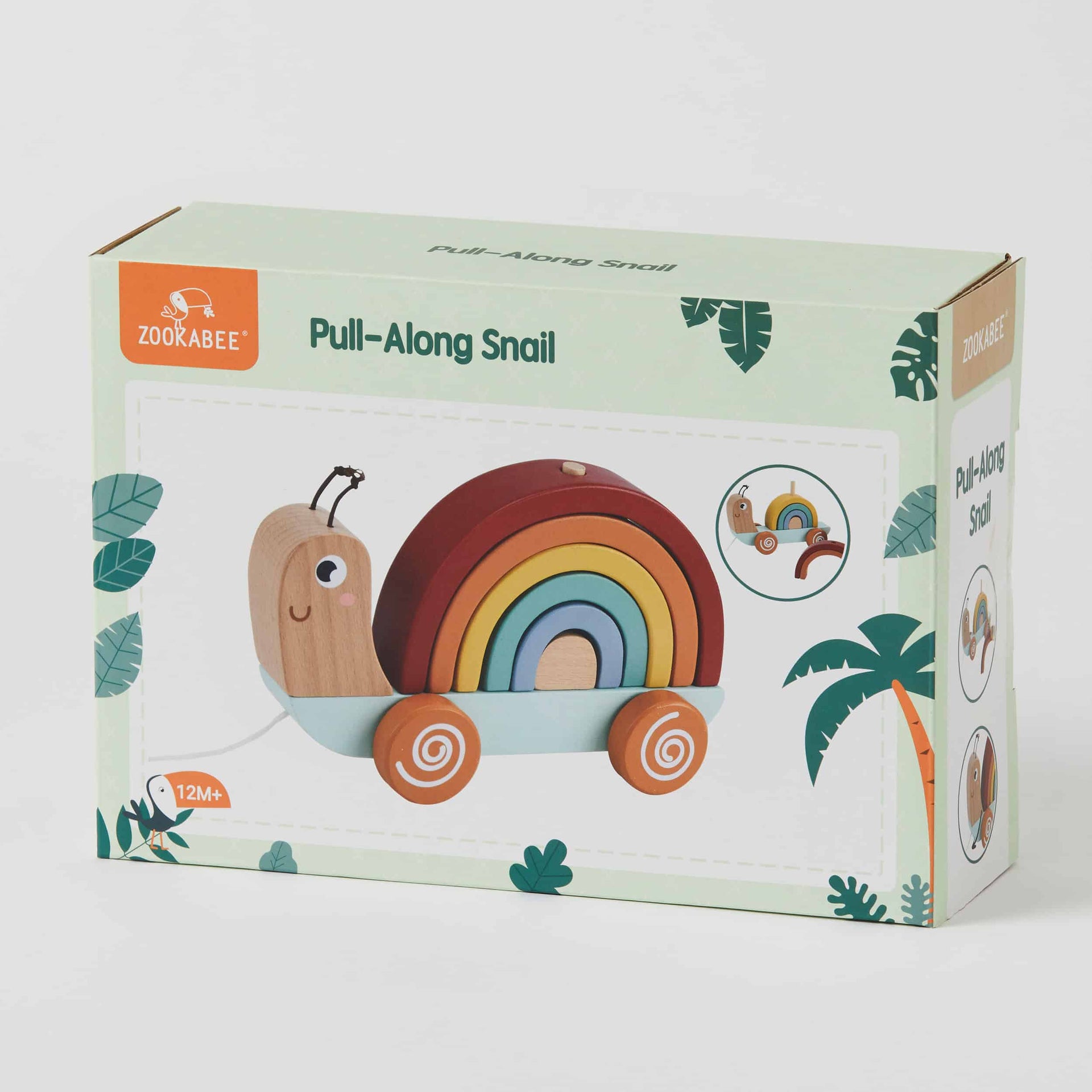 Pull Along Snail