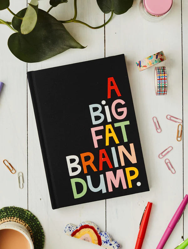 'Brain Dump' Lined Journal