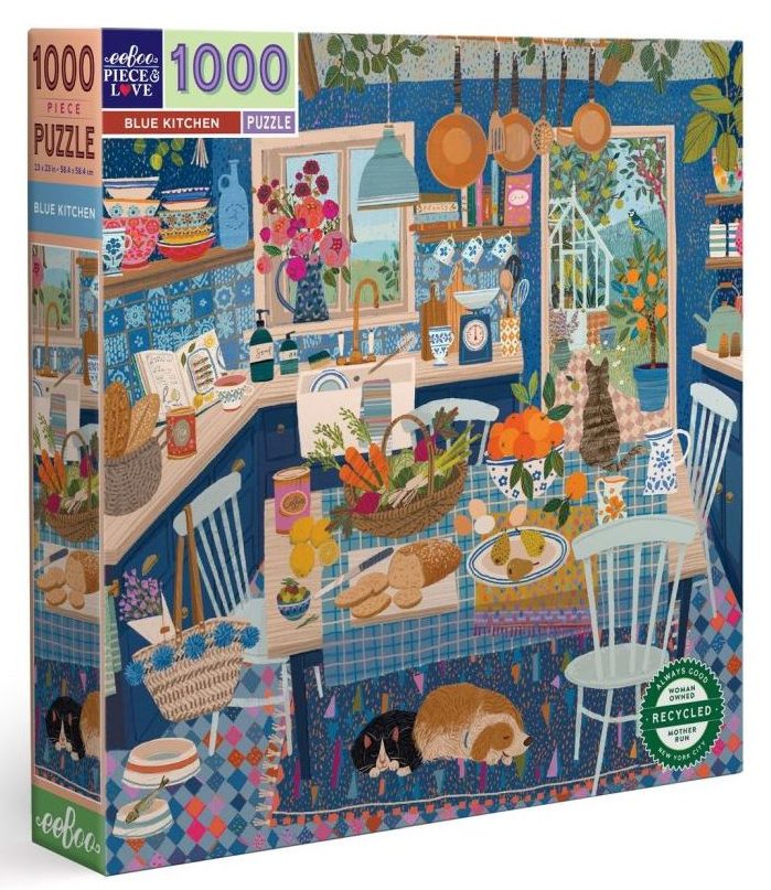 Blue Kitchen 1000 Pce Puzzle