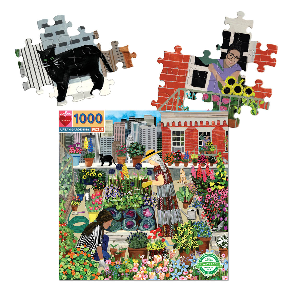 Urban Garden 1000 Pce Puzzle