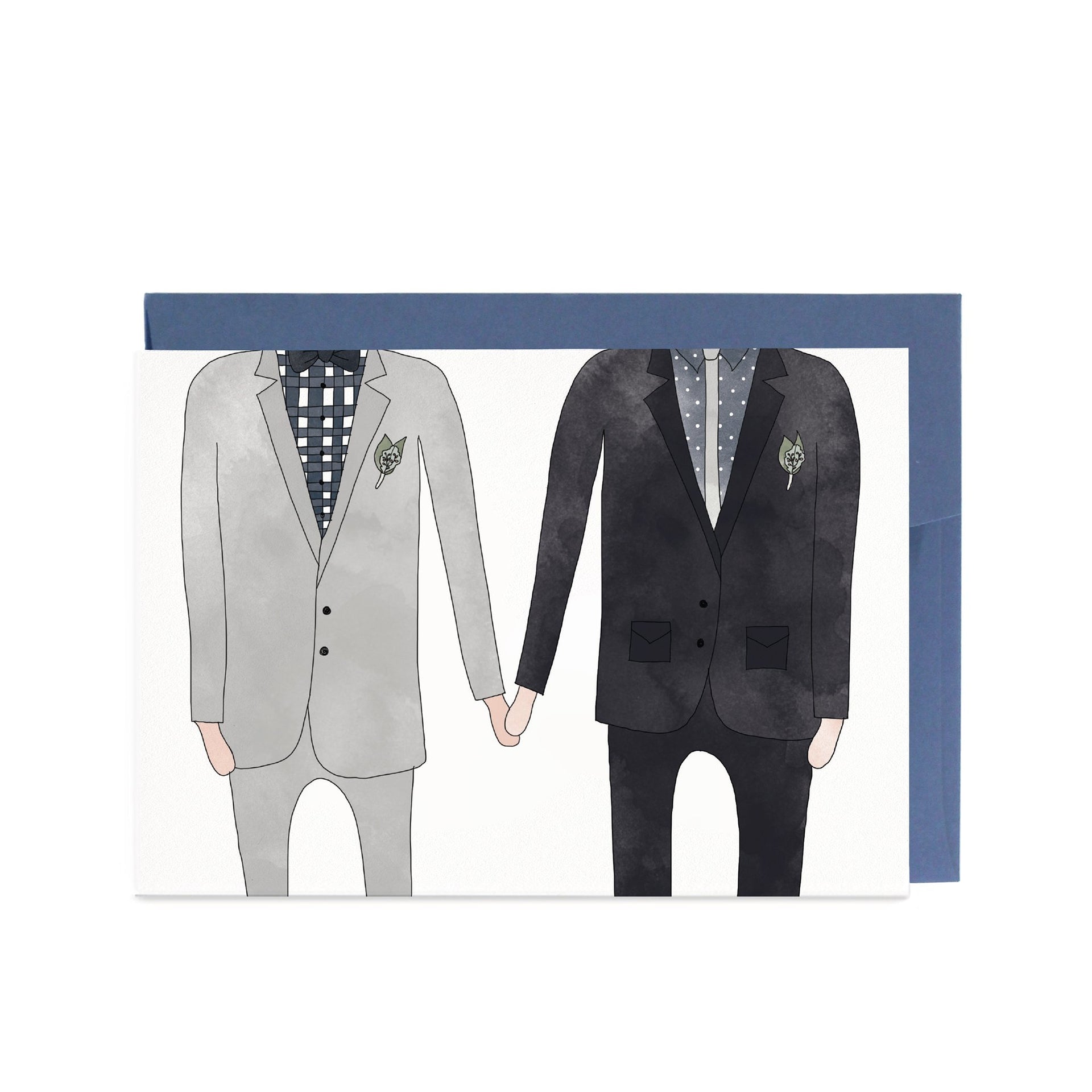 Wedding Man & Man Card