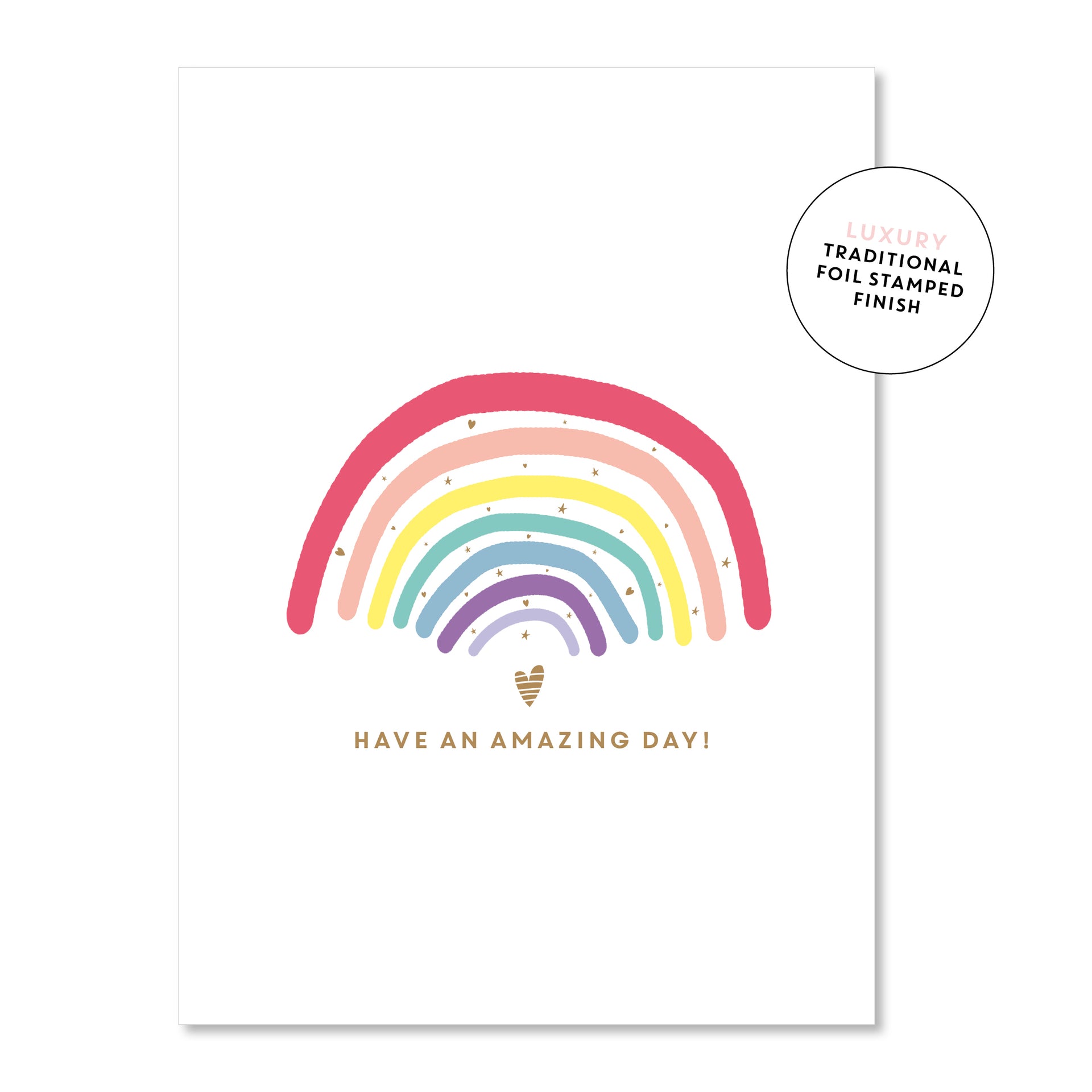 Happy Rainbow Card