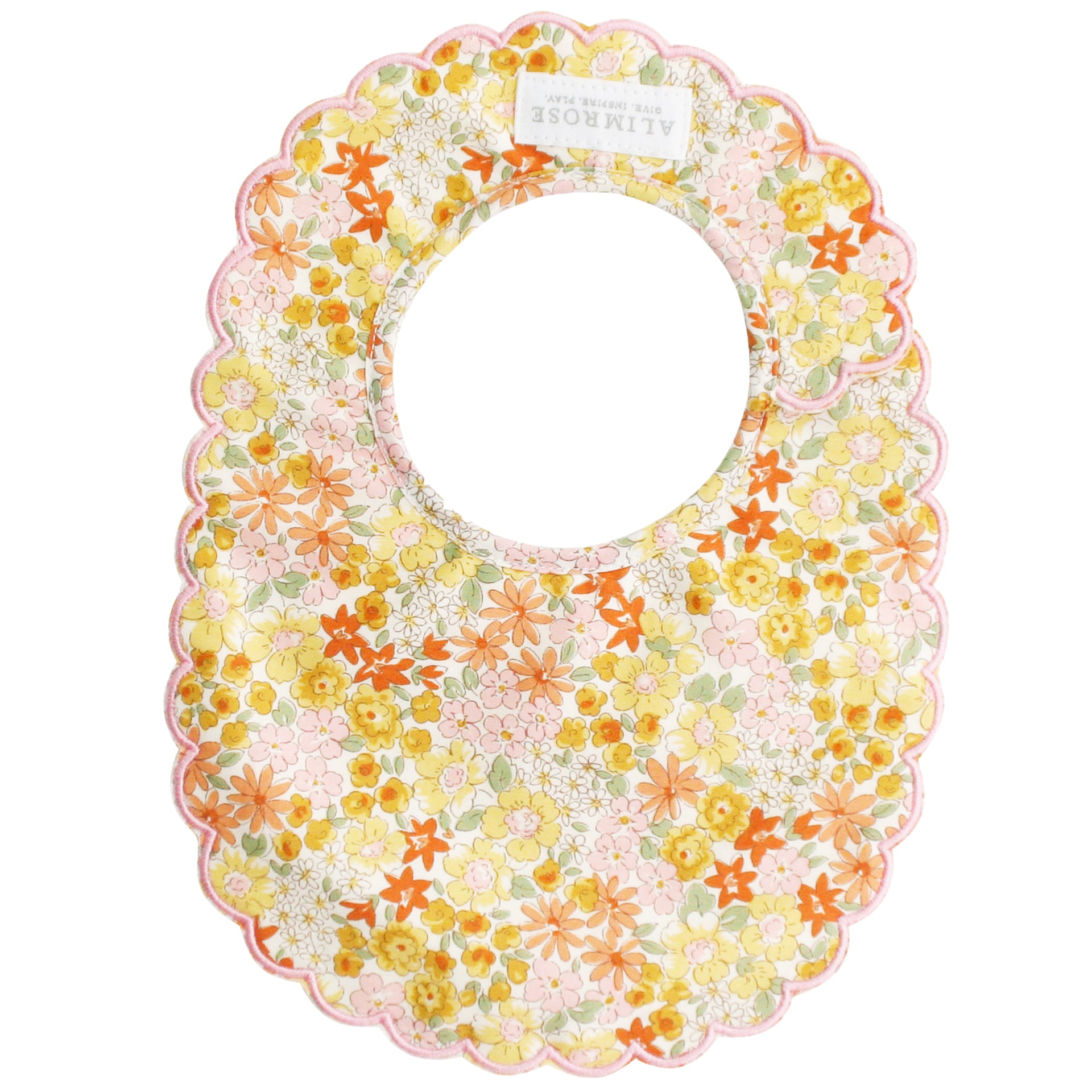 Scallop Edge Bib