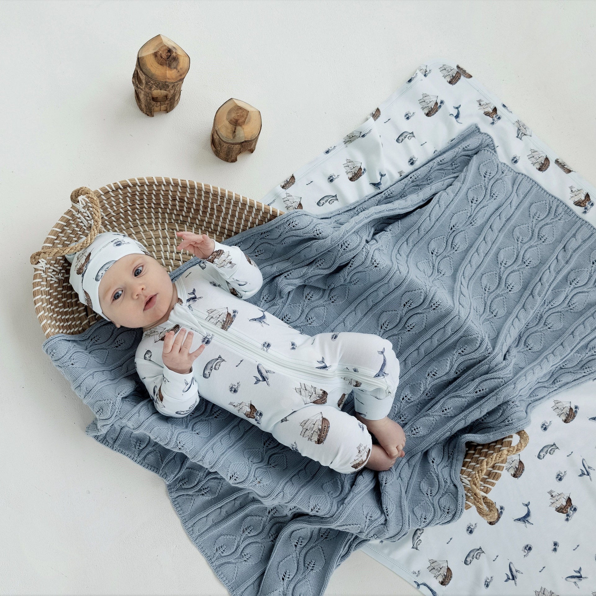 Cable Knit Blanket