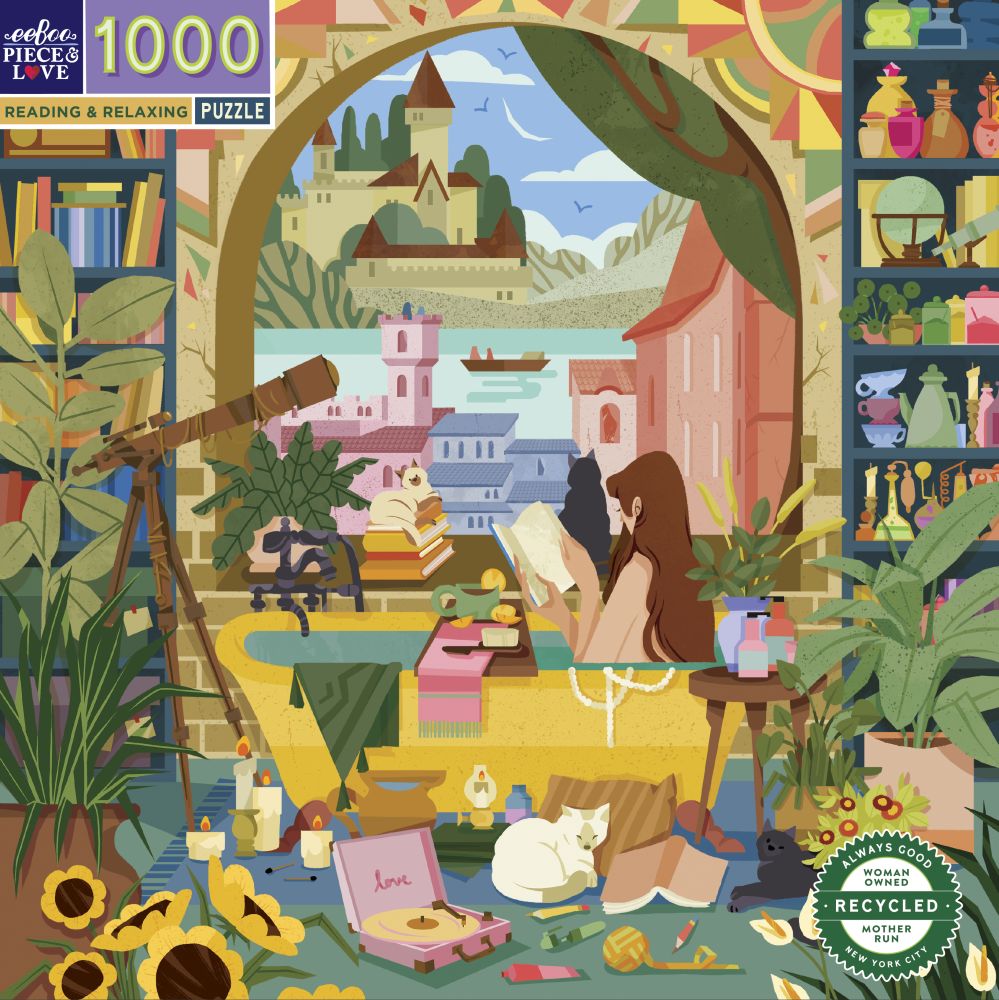 Reading & Relaxing 1000 Pce Puzzle