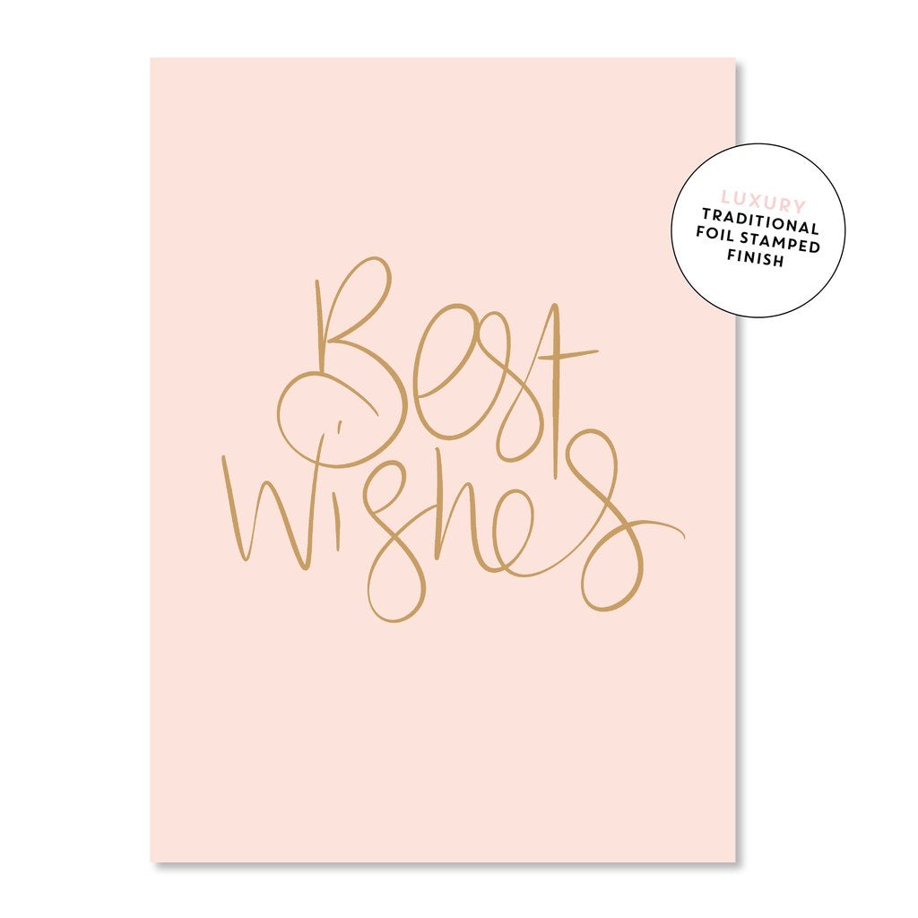 Best Wishes Card