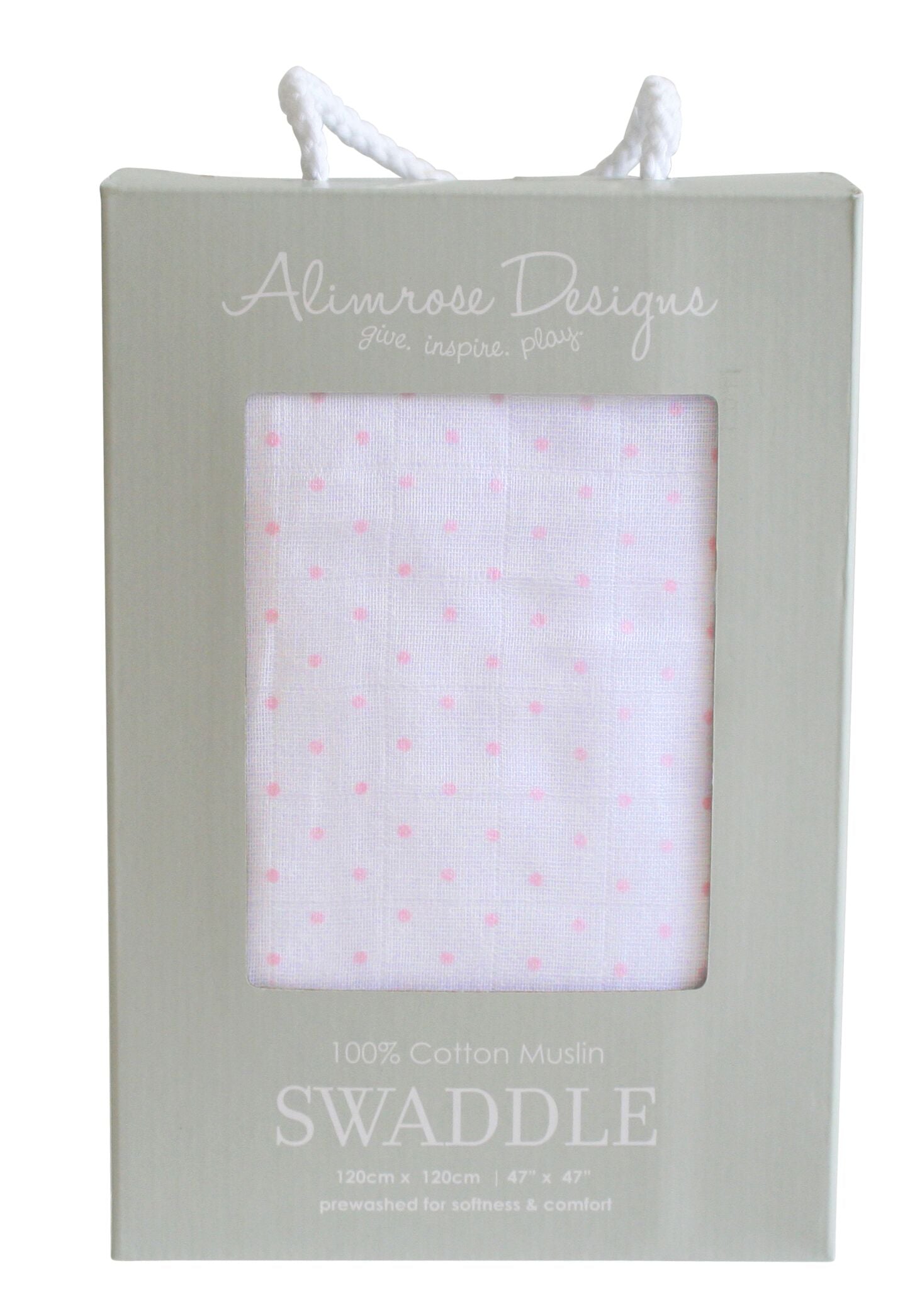 Muslin Swaddle - Pin Spot